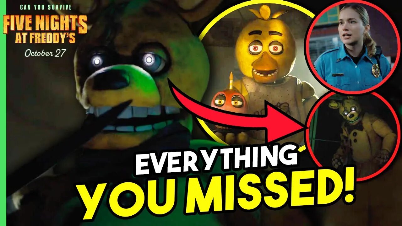 Five Nights at Freddy's | Trailer 2 Breakdown: Story Revealed, Spring Bonnie Lore & Easter Eggs