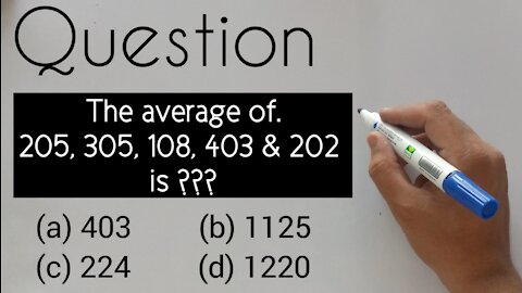 Find the average of these numbers and identify the correct answer from the given option