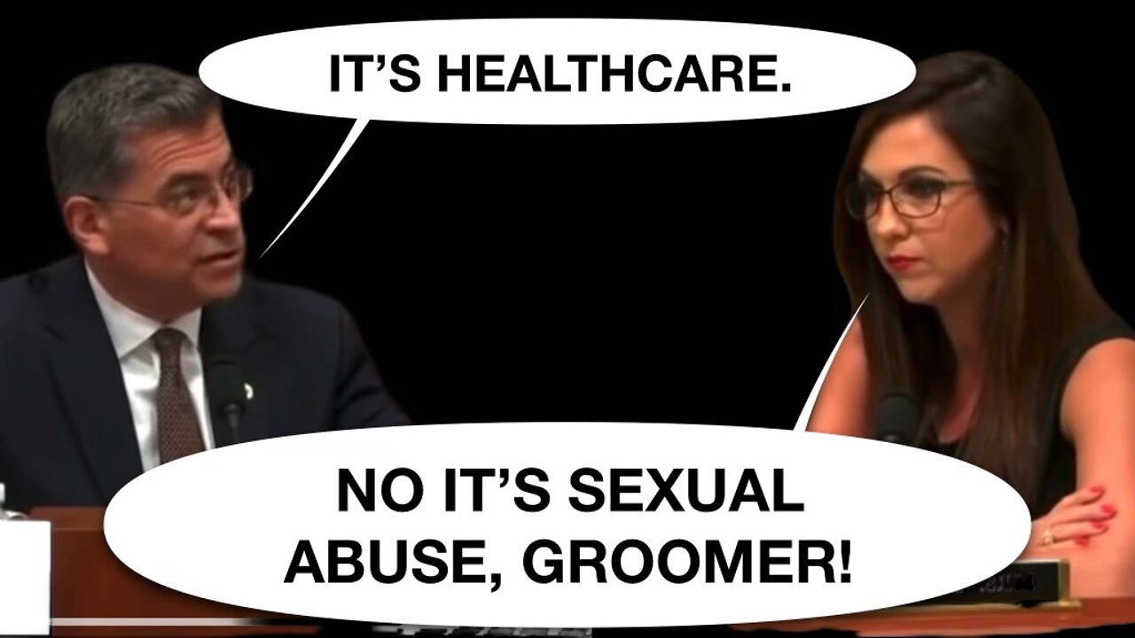 STOP GROOMING KIDS | Our HHS secretary Becerra is Depraved.