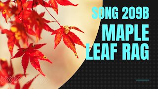 Maple Leaf Rag (Version B, Scott Joplin, Ragtime Music, Song 209B)