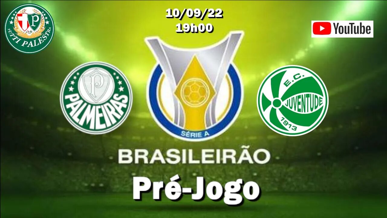 Pré-Jogo Palmeiras x Juventude- Veja onde assistir, escalações, desfalques e arbitragem