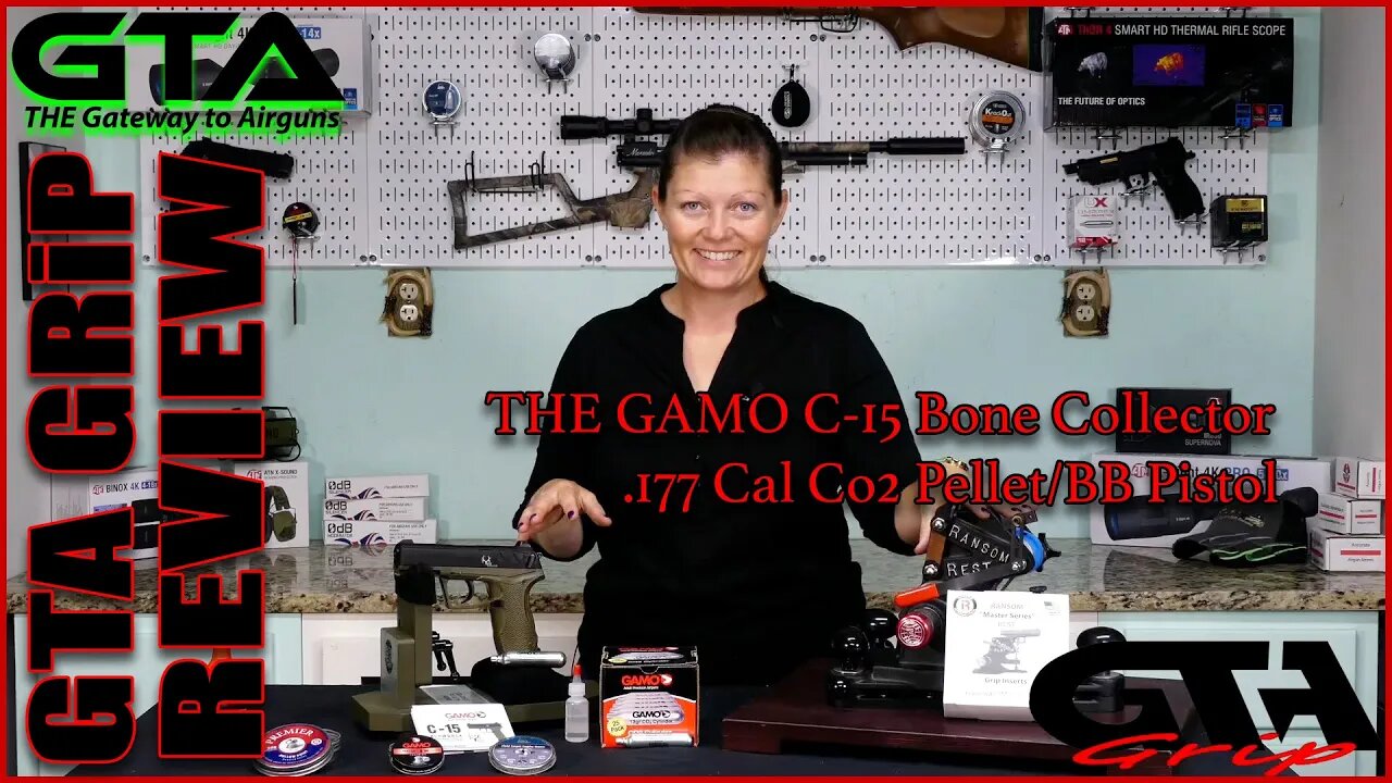 GTA GRiP REVIEW – Gamo C-15 Bone Collector Co2 Pistol - Gateway to Airguns Airgun Review