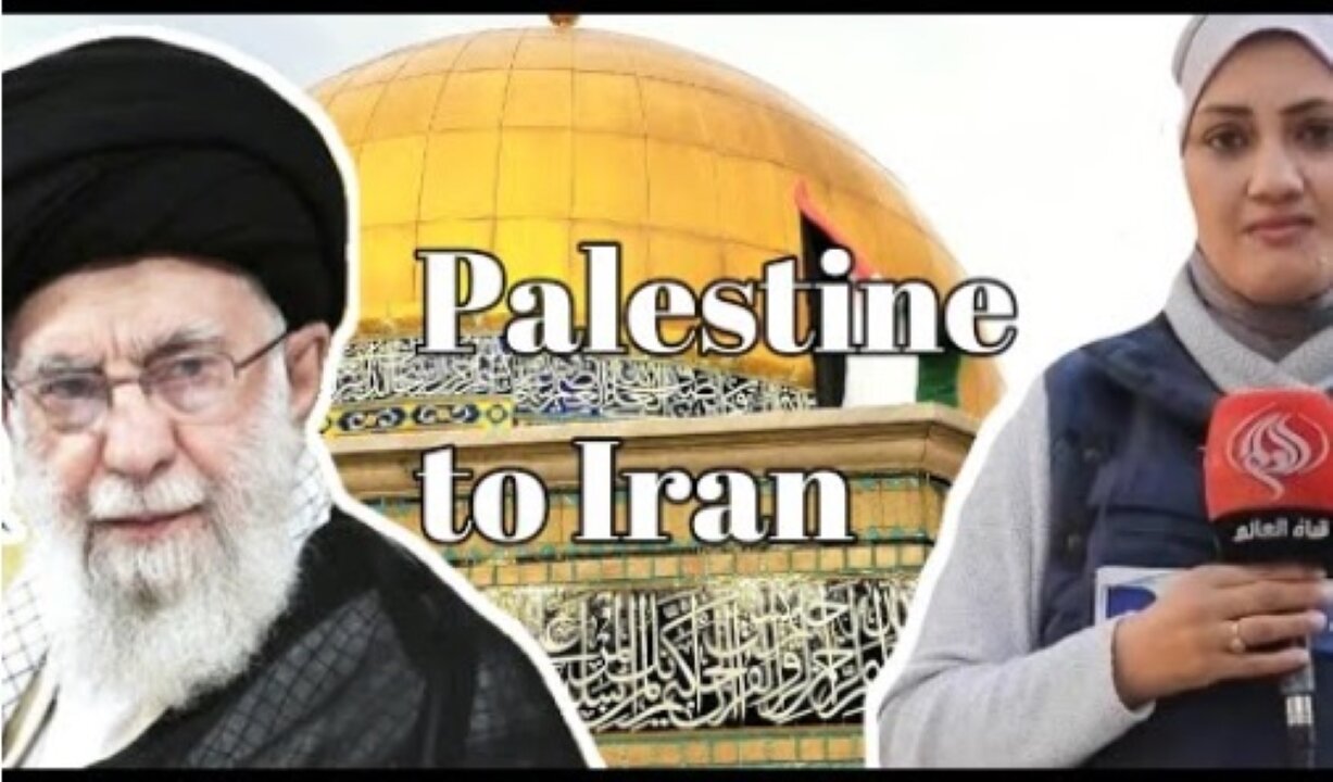 Imam Khamenei Exposes Western Media Bias! Palestinian Reporter Sends a Heartfelt Message to Iran!