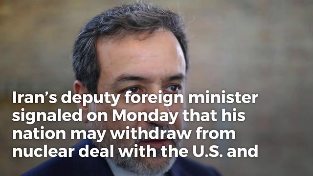 Iran Threatens To Withdraw From Nuclear Deal Just Moments Before Netanyahu Reveals Hidden Docs