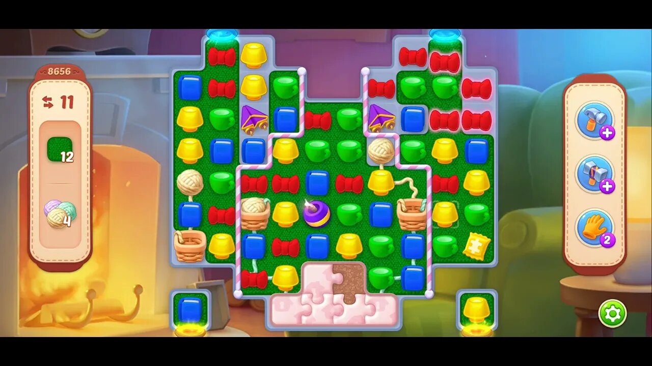 Playrix Homescapes Gameplay Walkthrough Level 8656