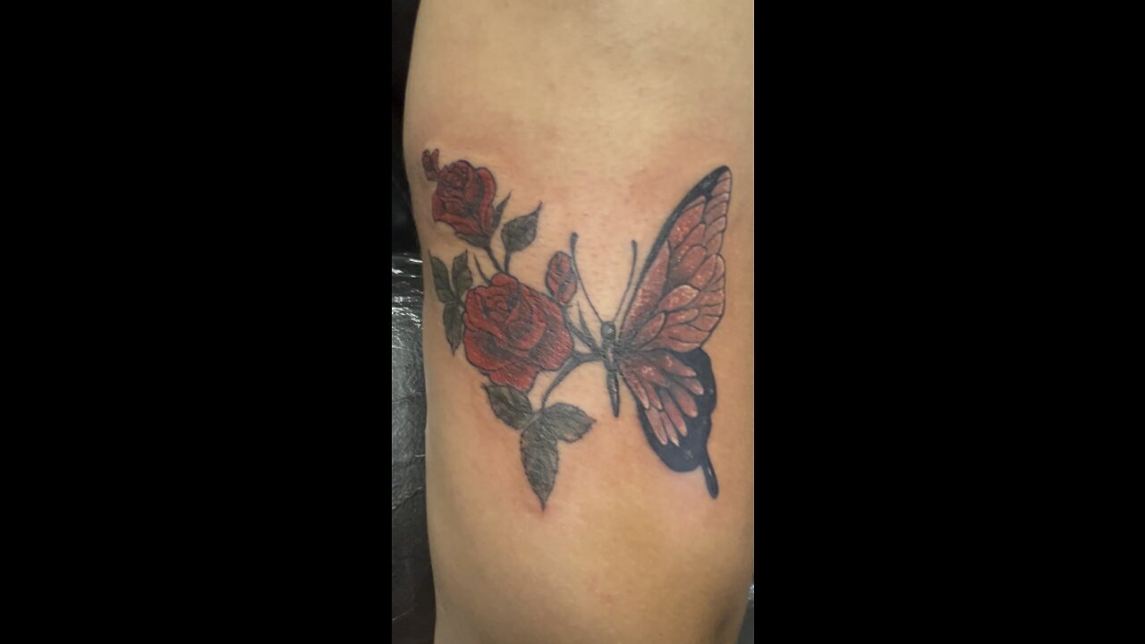 Girly tattoo I did