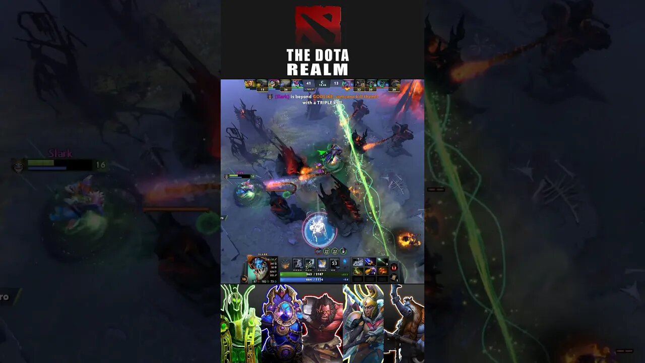 What Dota Sorcery is this?!? #dota2 #shorts #slark