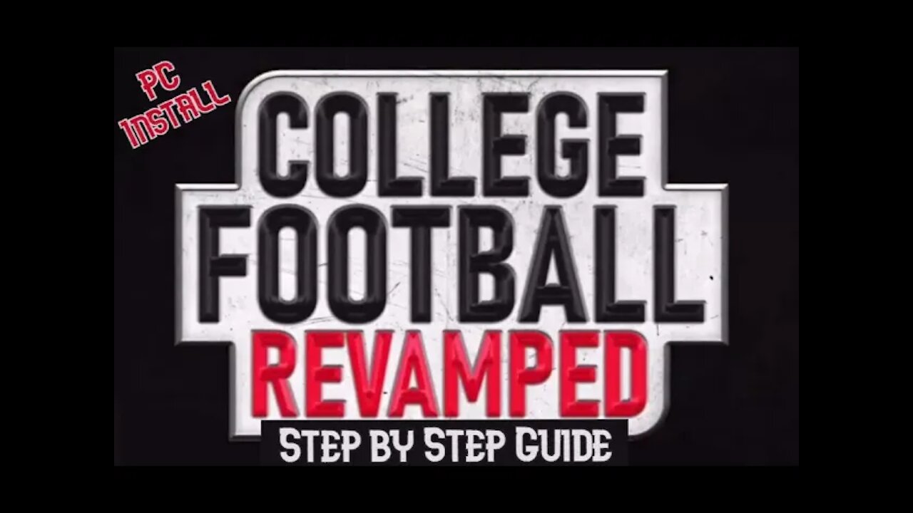 How to get College football revamped (NCAA14) on PC, Step by step guide. See what everyone missed.