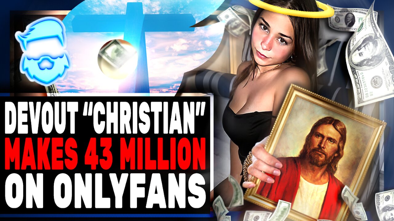 Onlyfans Whore Makes 44 Million A Year Claiming To Be "Devout Christian" & Virgin