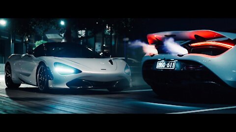 Flame Spitting McLaren 720s