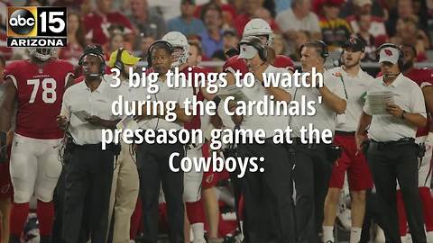 3 big questions for Cardinals vs. Cowboys - ABC15 Sports