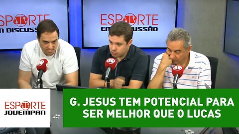 "G. Jesus tem potencial para ser melhor que o Lucas", diz Bruno