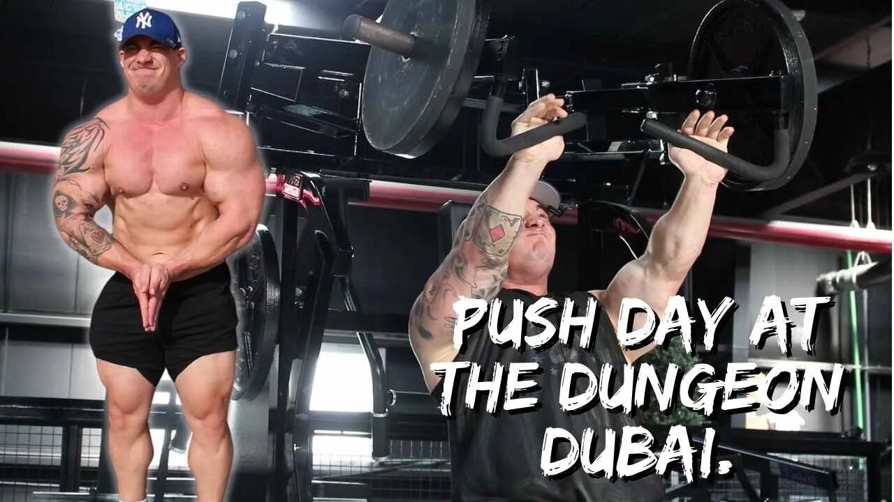 PUSH DAY AT THE DUNGEON DUBAI.