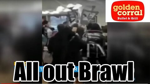 All out Brawl in Golden Corral