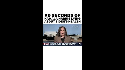 90 sec of Kamala Harris lying to you for years. But I'm sure she's telling the truth now!🤔