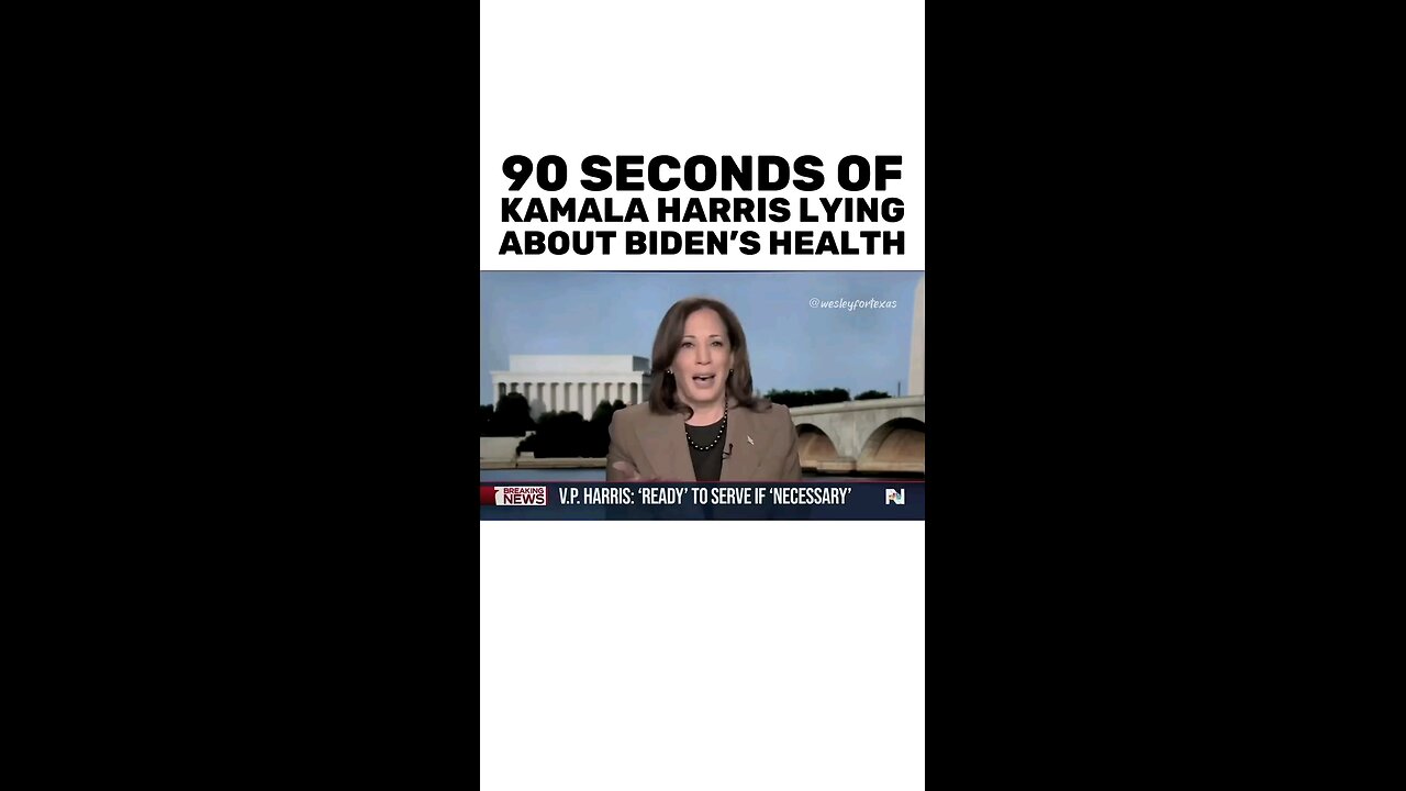90 sec of Kamala Harris lying to you for years. But I'm sure she's telling the truth now!🤔