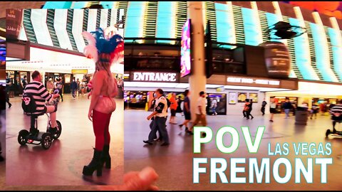 POV Street Photography | Halloween | Fremont Street, Las Vegas #pov