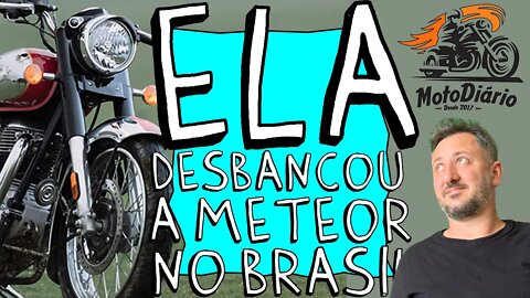 ✅ ✅ HEGEMONIA METEOR? Nova 350cc DESBANCOU a METEOR no BRASIL ✅ ✅