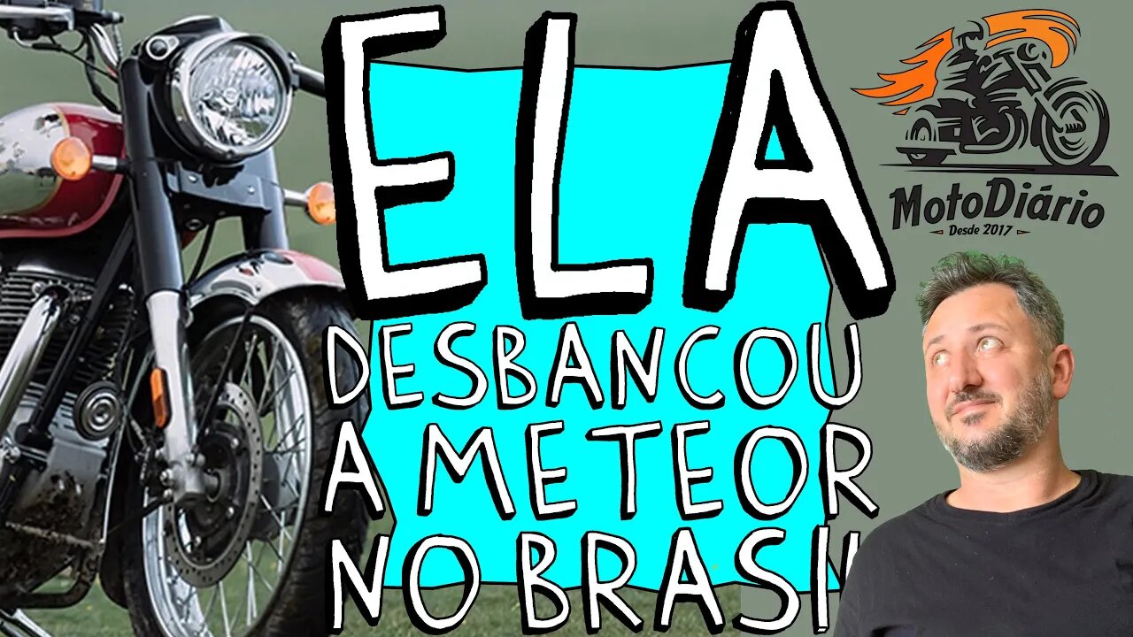 ✅ ✅ HEGEMONIA METEOR? Nova 350cc DESBANCOU a METEOR no BRASIL ✅ ✅