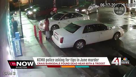 KCPD want help solving Craig Barksdale's murder