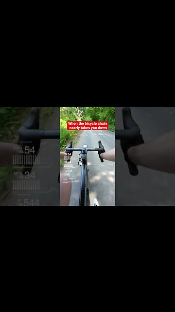 Nearly Lost The Bicycle Chain!