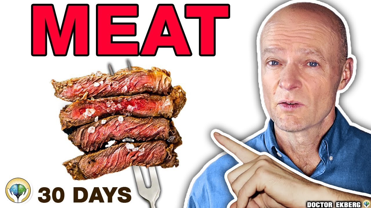 CARNIVORE DIET - Dr Ekberg - ONLY MEAT For 30 Days