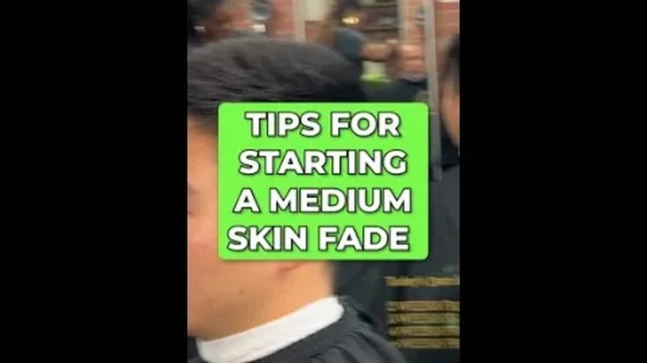 Tips For Starting A Medium Skin Fade