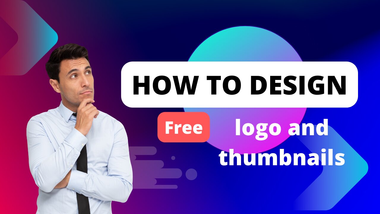 How to make free logo or thumbnails 😱😱