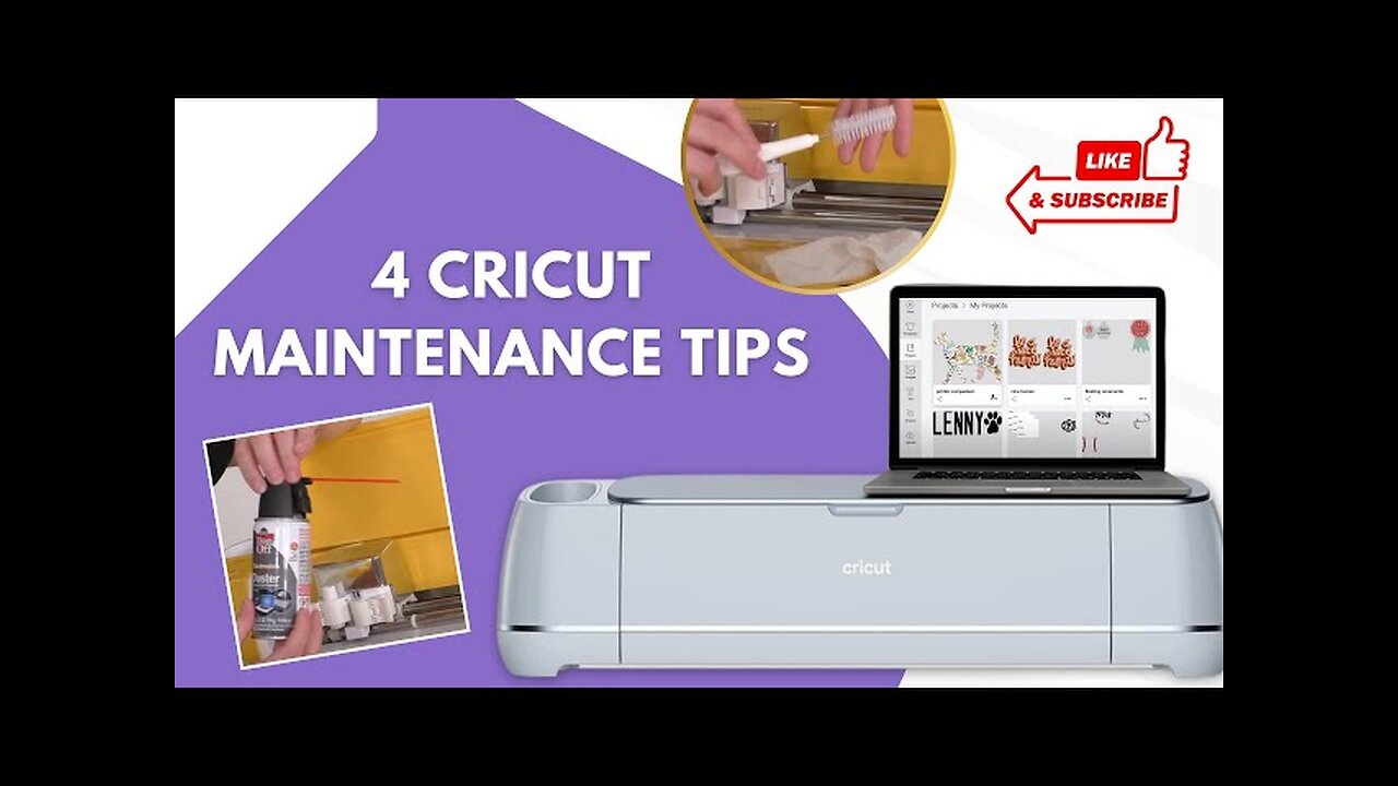 4 Cricut Maintenance tips