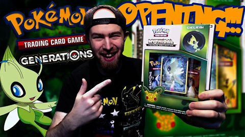 I GOT ANOTHER OF THIS EX CARD! - Celebi Pokemon Generations Pin Collection OPENING!