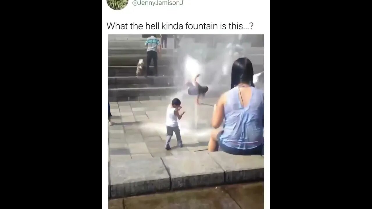 Overpowered fountain