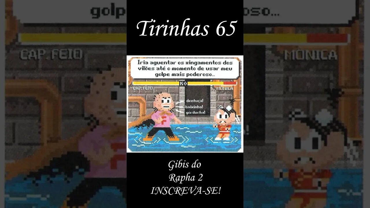 Tirinhas da Turma da Mônica nº 65 | Gibis do Rapha 2