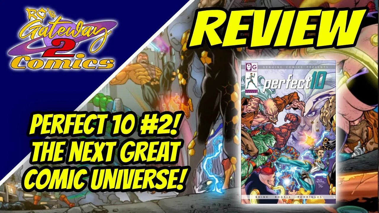 Building the Next Great Comic Universe! Reviewing Perfect 10 Issue 2