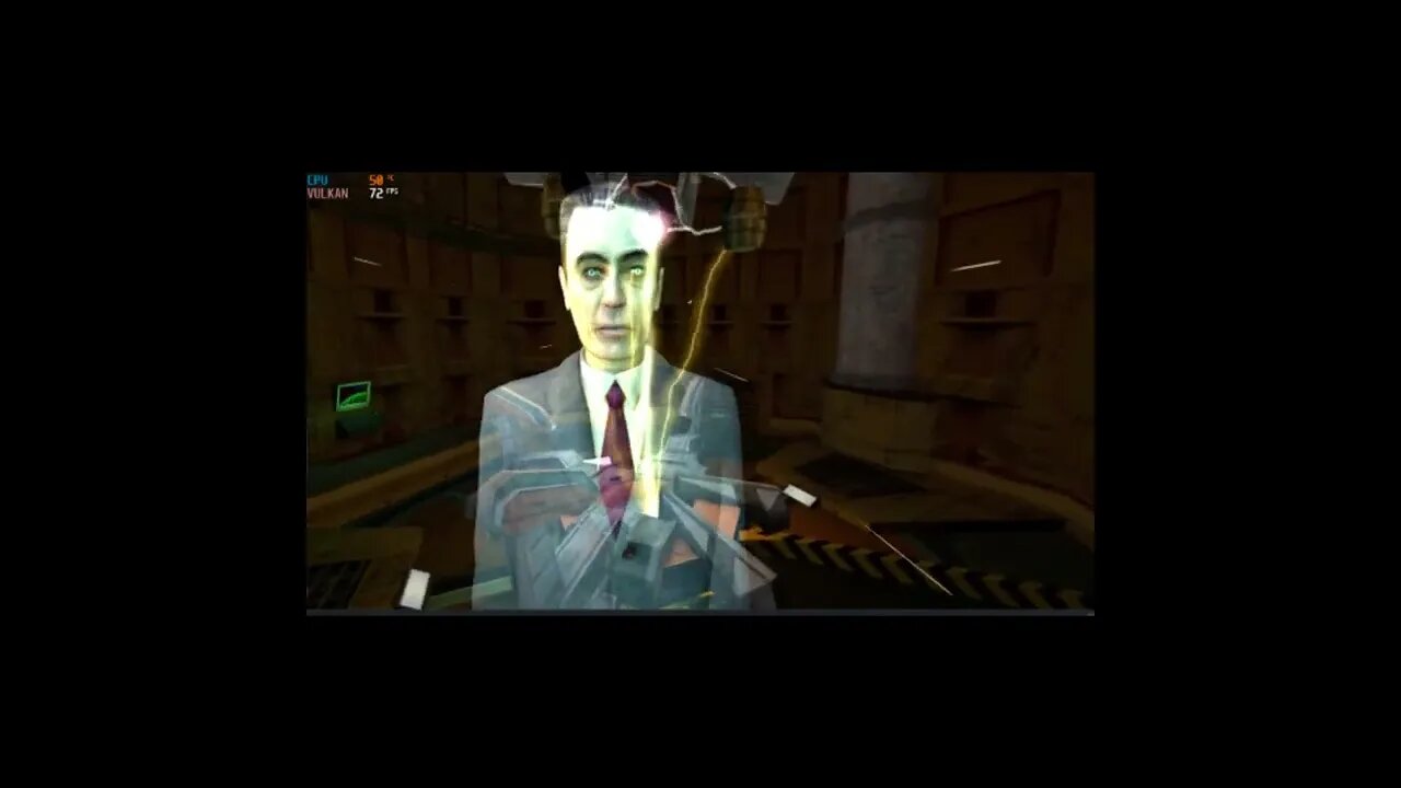 Half-Life 2: VR mod - quest 2 (PCVR) - G-man intro #shorts