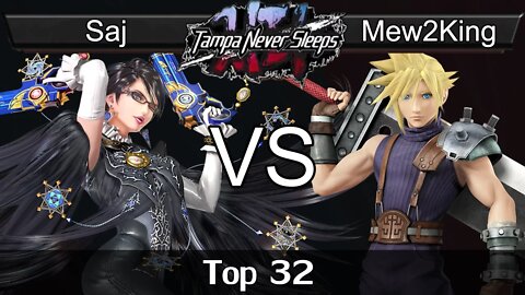 Saj (Bayonetta) vs. COG MVG|Mew2King (Cloud) - Top 32 - TNS 6