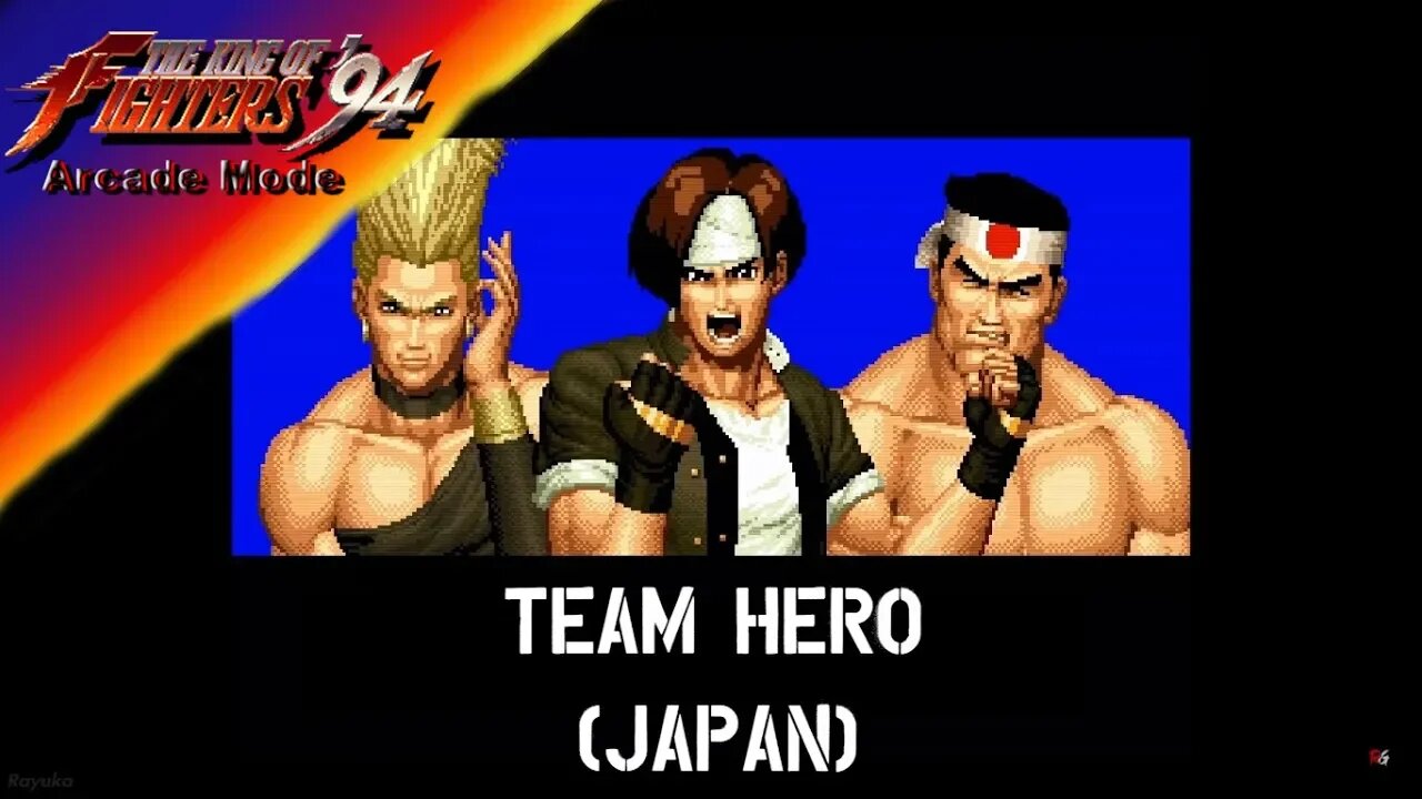 King of Fighters 94: Arcade Mode - Team Hero (Japan)