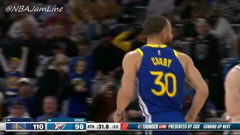 Here's What Happen With Steph&Klay In Last 2 Minutes Against Thunder ( SHOCKING)😯