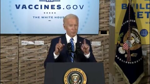 Sleepy Joe: "The Unvaccinated Also Put Our Economy at Risk"