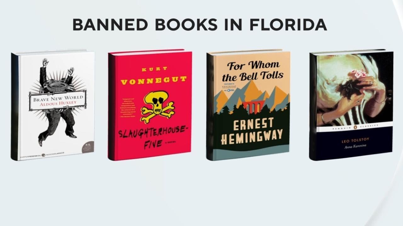 Major publishers sue Florida over book ban law