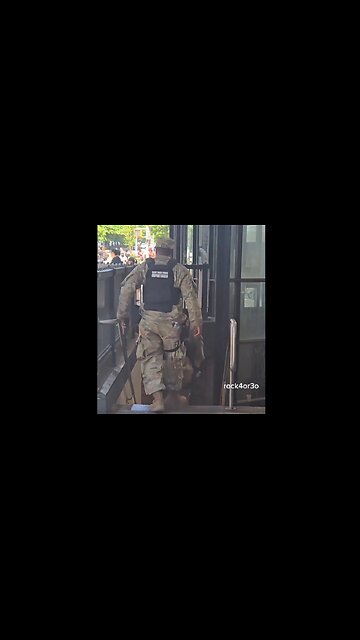 National Guard now all over Brooklyn, New York