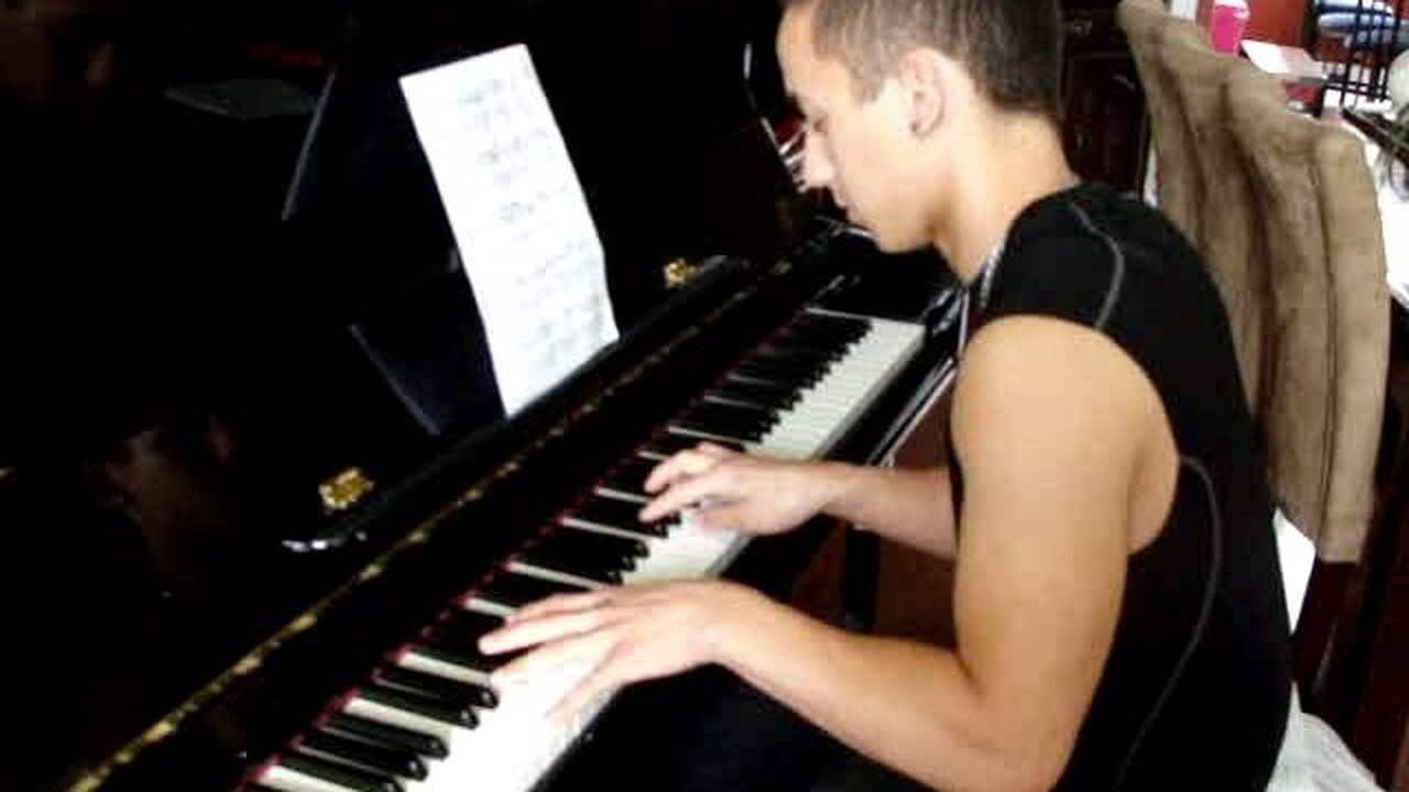 Jaeger Playing Most of Bethena by Scott Joplin (practice)