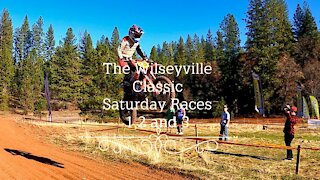 Racing at Wilseyville... Saturdays races 1,2 and 3