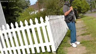 Crazy Lady Attacks on S. Arlington St.