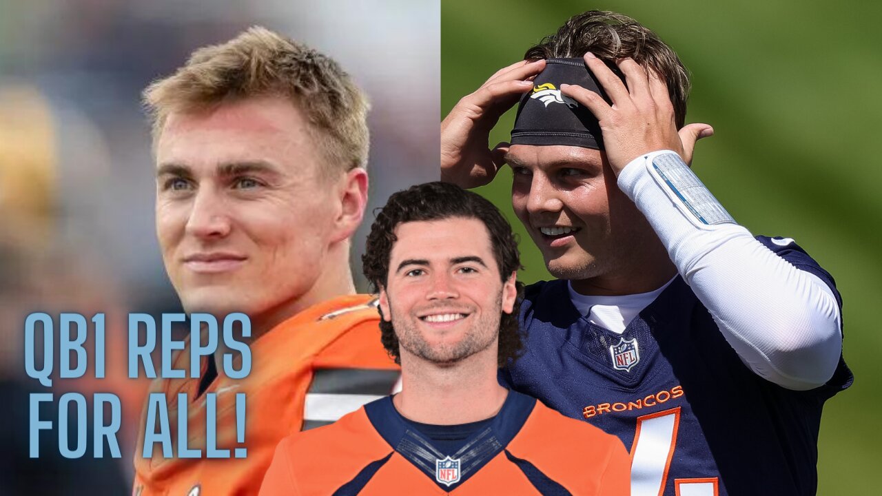 Nix, Stidham, Wilson, oh my! 3 QBs splitting reps for Denver, who do you believe will start Week 1?