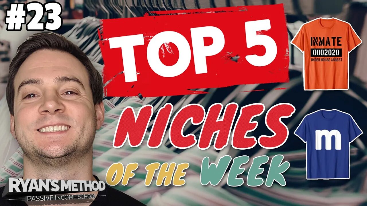 TOP 5 NICHES 🔥 Print on Demand Niche Research #23 — (10/18/2020)