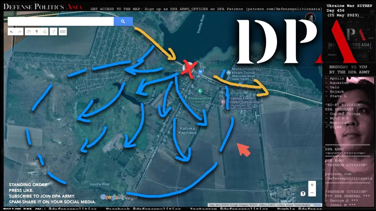 [ Avdiivka Front ] RUSSIA BLOWS DAM, DESTROYING ROAD TO PERVOMAISKE; causing big detour for Ukraine