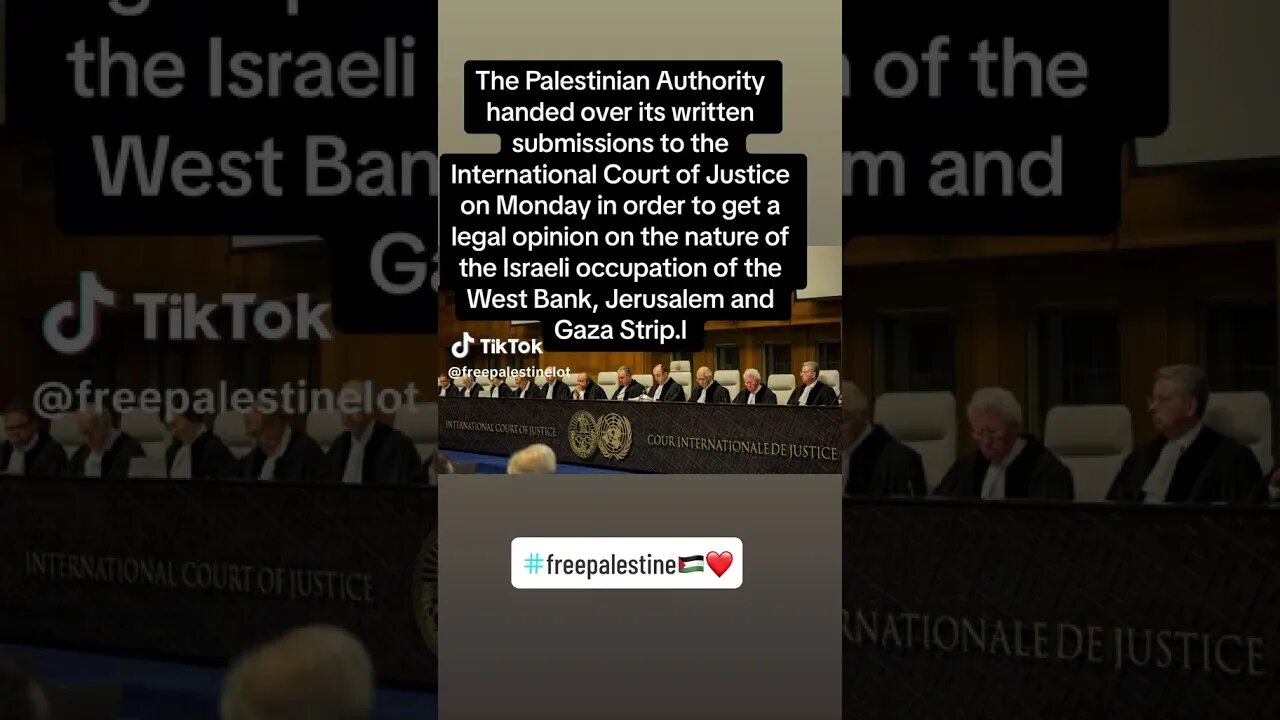 How The PA Filed With #ICC Justice #Israel #WestBank #Gaza #Jerusalem #USA