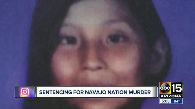 Sentencing for man accused of killing Navajo Nation child