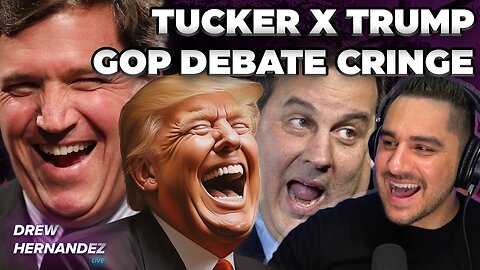 REACTING TO TRUMP/TUCKER INTERVIEW & GAY GOP DEBATE!