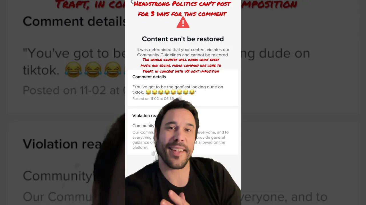 Trapt censored tiktok Brazil